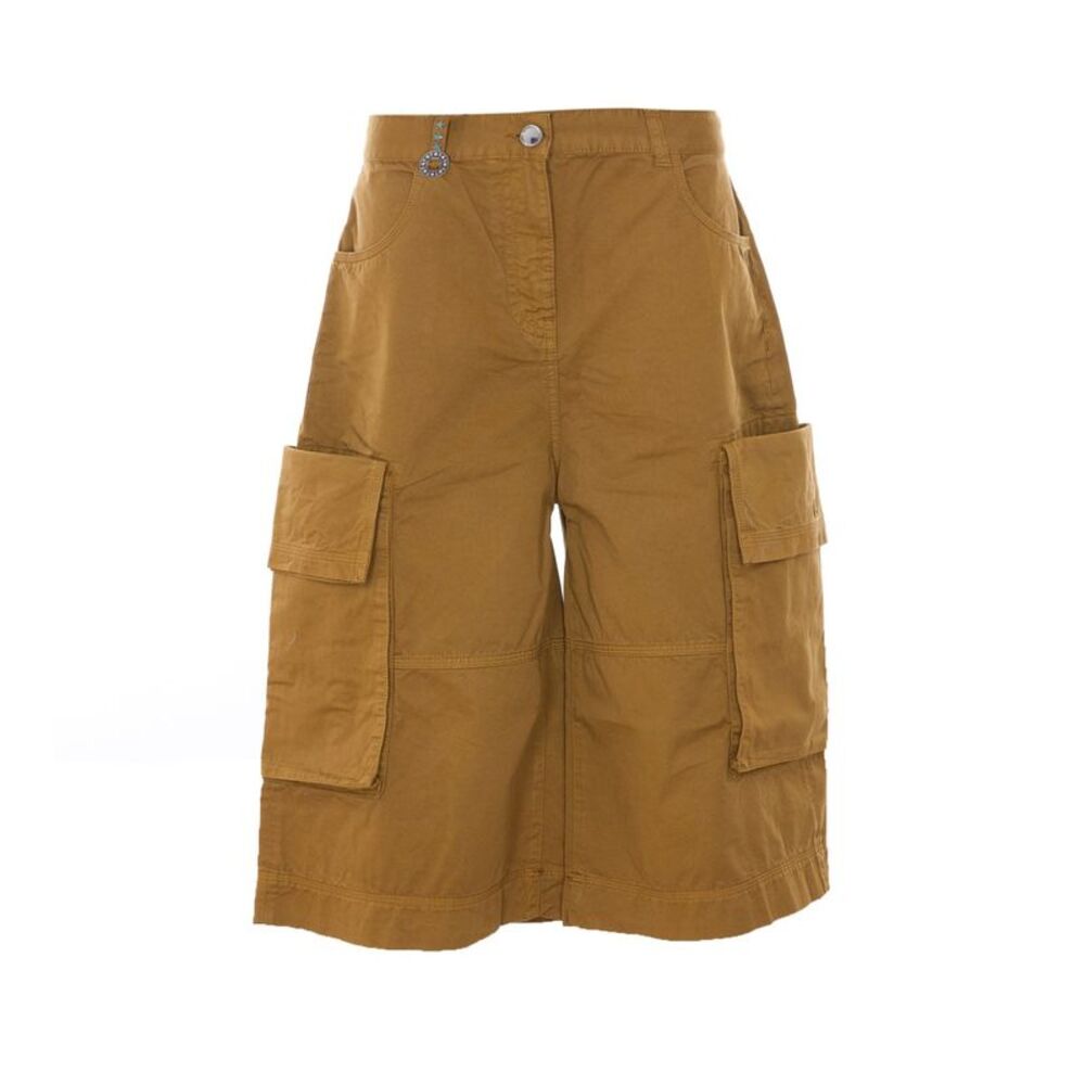 Pinko Women Albareto Bermuda Cargo With Rivets